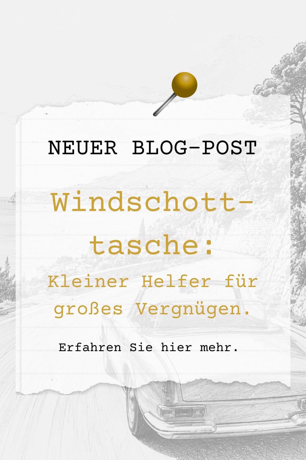 Blogpost: Windschott-Tasche