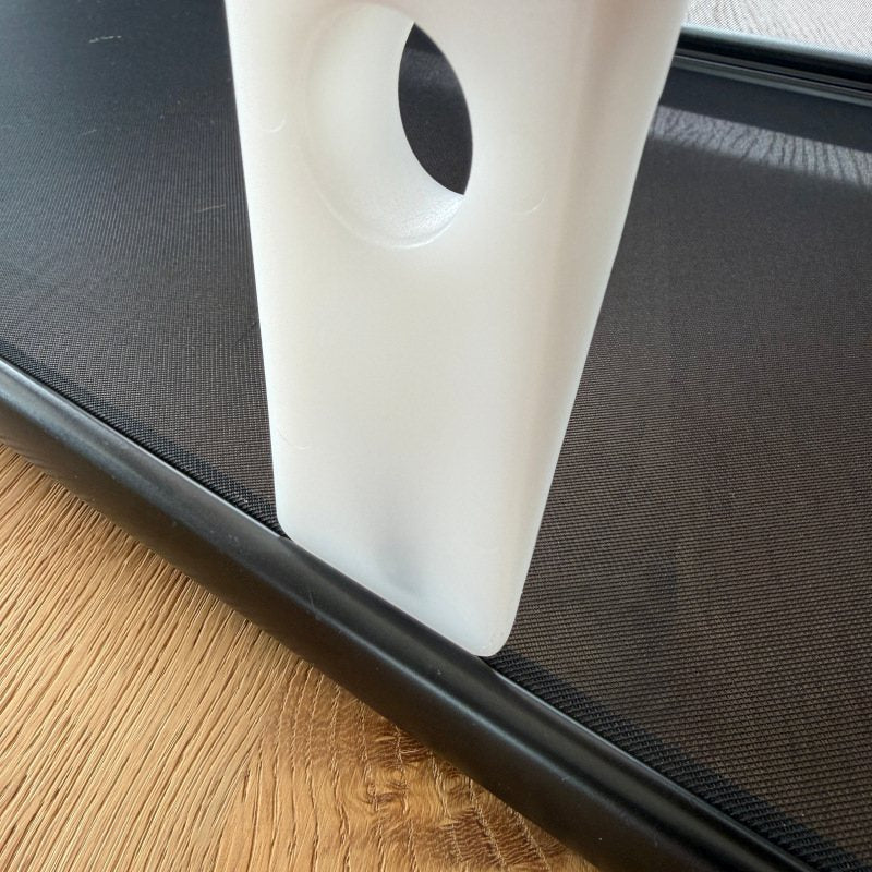 Grosser Montagekeil Montagehilfe fuer Gummiprofil am Windschott Anwendung 2